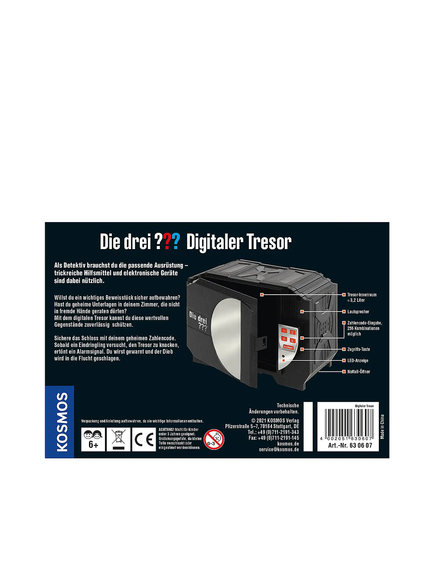 KOSMOS | Die drei Fragezeichen - Digitaler Tresor | 